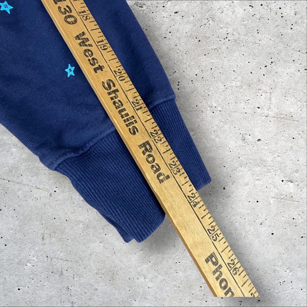 Young Thug Spider Hoodie Medium Worldwide Angel Number 555 Navy Pink R1 - Picture 7 of 11